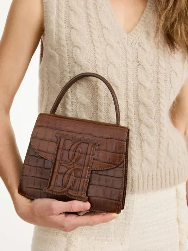 Online Ramil Schultertasche aus Leder Taschen